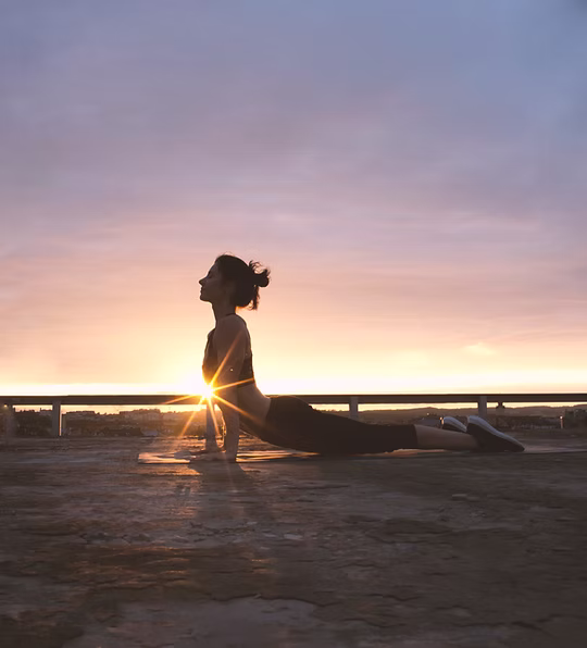 1:1 Roof Terrace Yoga Session